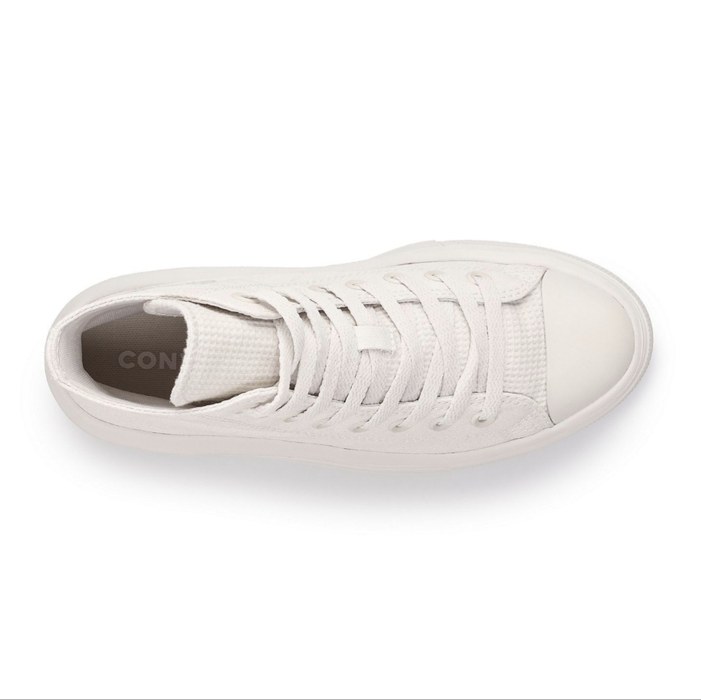 Converse Chuck Taylor All Star Move Edge Glow Platform Sneakers Pale Putty - Picture 6 of 12